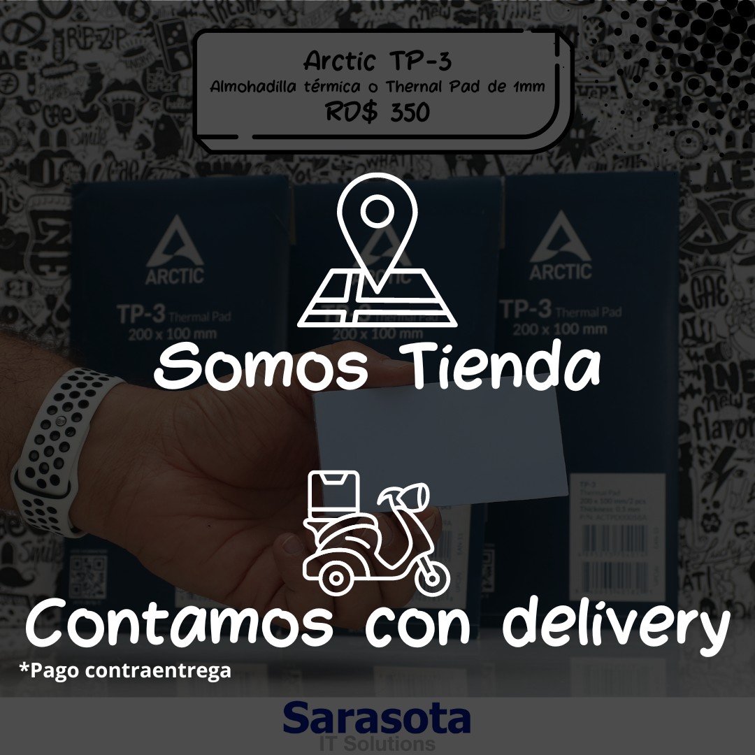 computadoras y laptops - Thermal Pad Arctic TP-3 de 1mm en 350 1