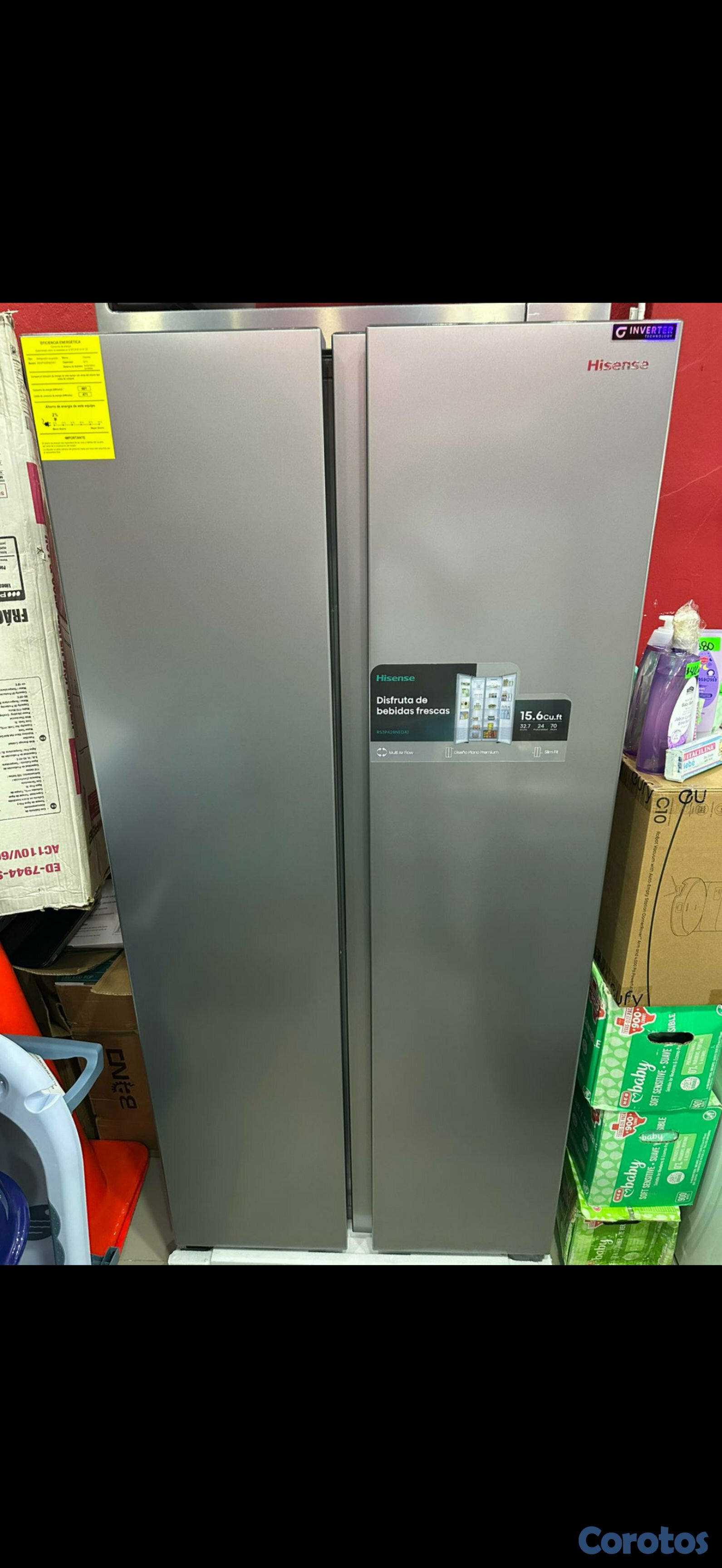 electrodomesticos - Nevera Hisense Grande Nueva 1