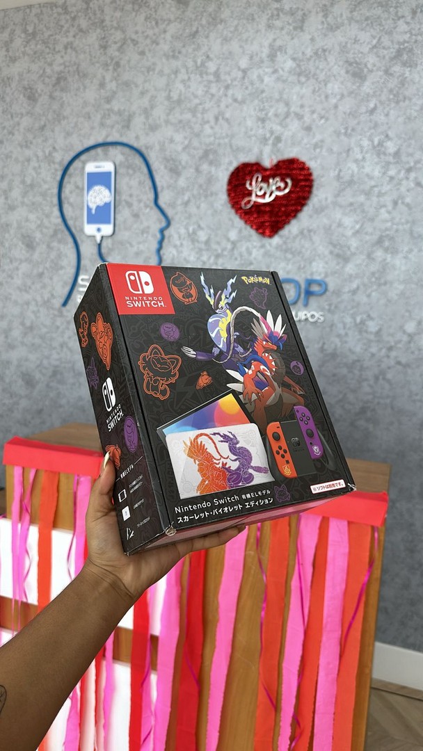 computadoras y laptops - NITENDO SWITCH OLED EDICION POKEMON SELLADO (SOMOS TIENDA) 0