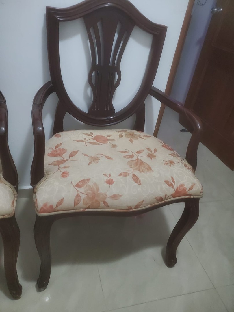 muebles y colchones - Dos Butacas en caoba 6