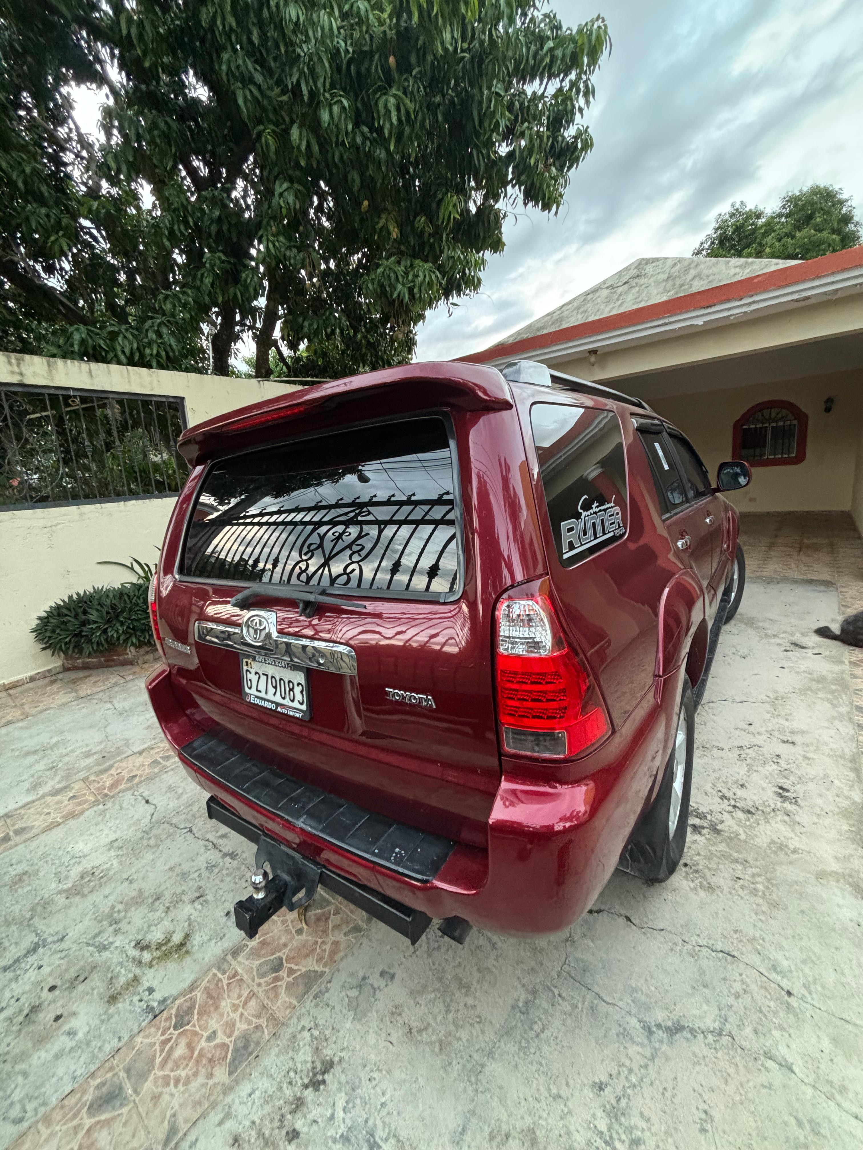 jeepetas y camionetas - Toyota 4Runner SRV SR5 2006 4x2 v6 rojo vino 7
