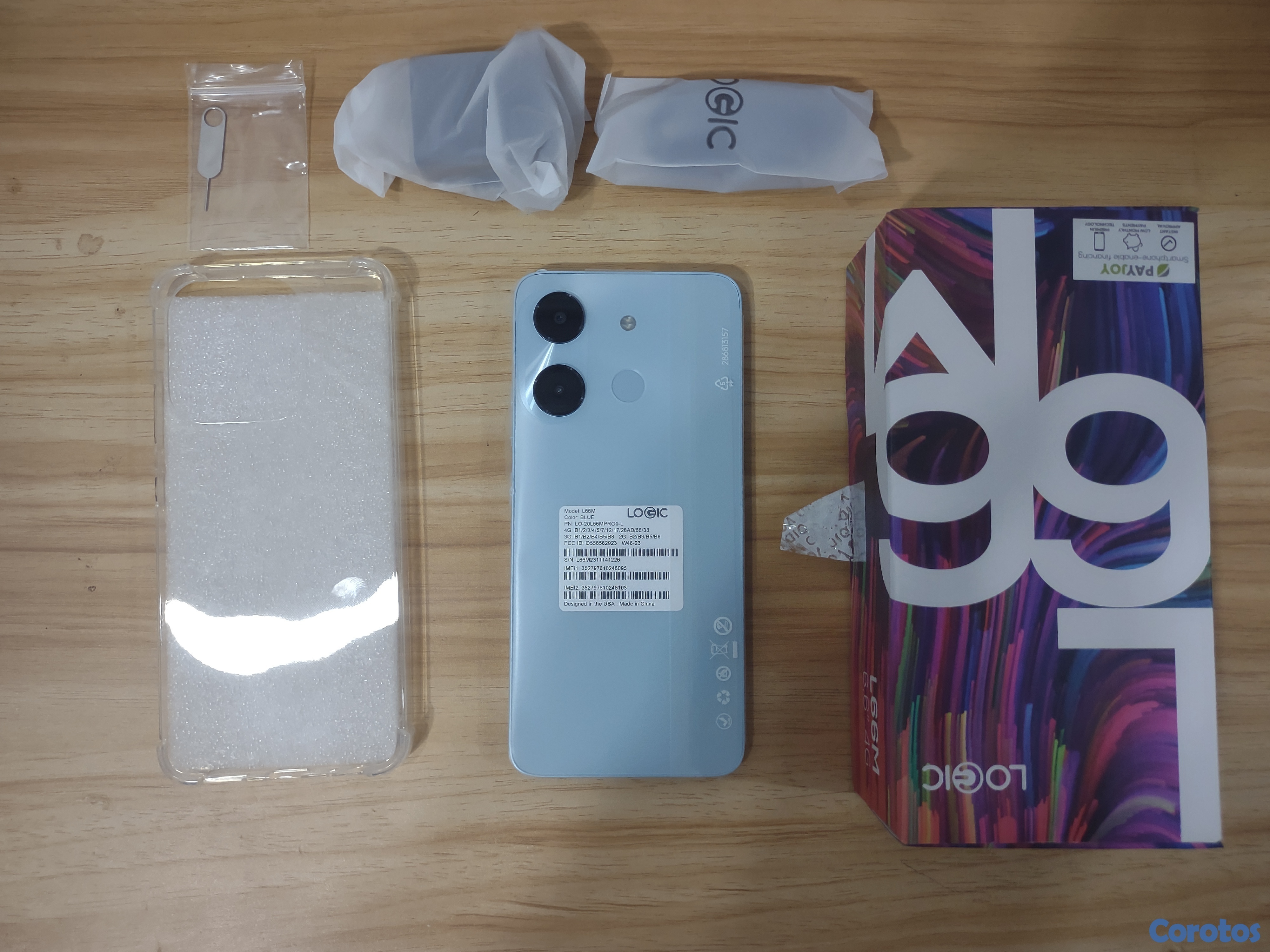 celulares y tabletas - TELEFONO LOGIC L66M 2