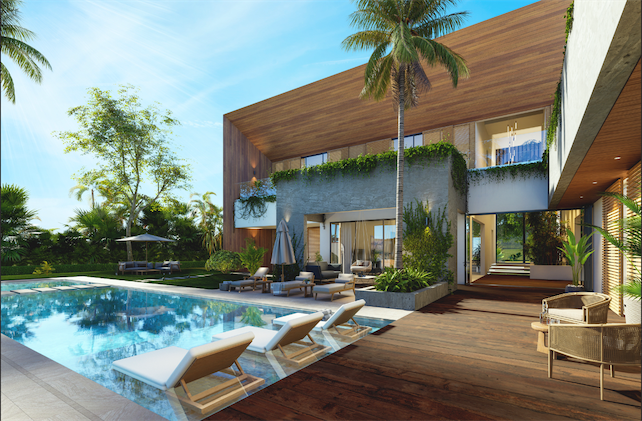 casas vacacionales y villas - Venta de Villa de lujo en cap Cana Republica dominicana con 2,501.58mts 1