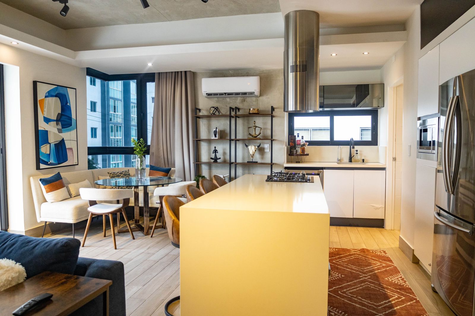 apartamentos - alquiler Bella Vista Apartamento amueblado 3H🛏️2.5B🛀2P🏎️Gym,BBQ Piscina  3