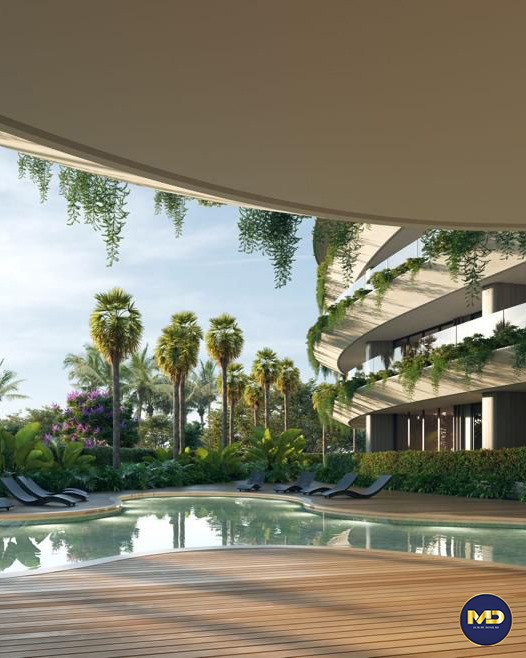 apartamentos - APARTAMENTOS EN LUJOSA TORRE RESIDENCIAL EN CAP CANA CON PISCINA+GIMNASIO  5