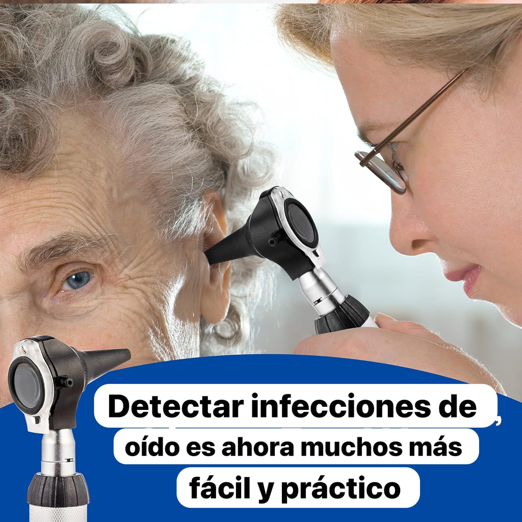 equipos profesionales - Otoscopio 2 en 1 5