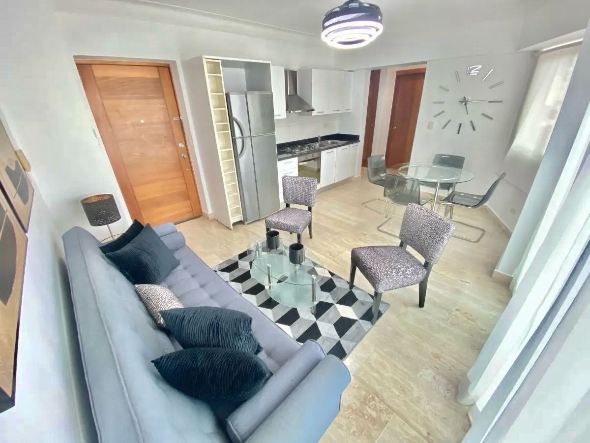 apartamentos - Apartamento en alquiler amueblado en Naco 0