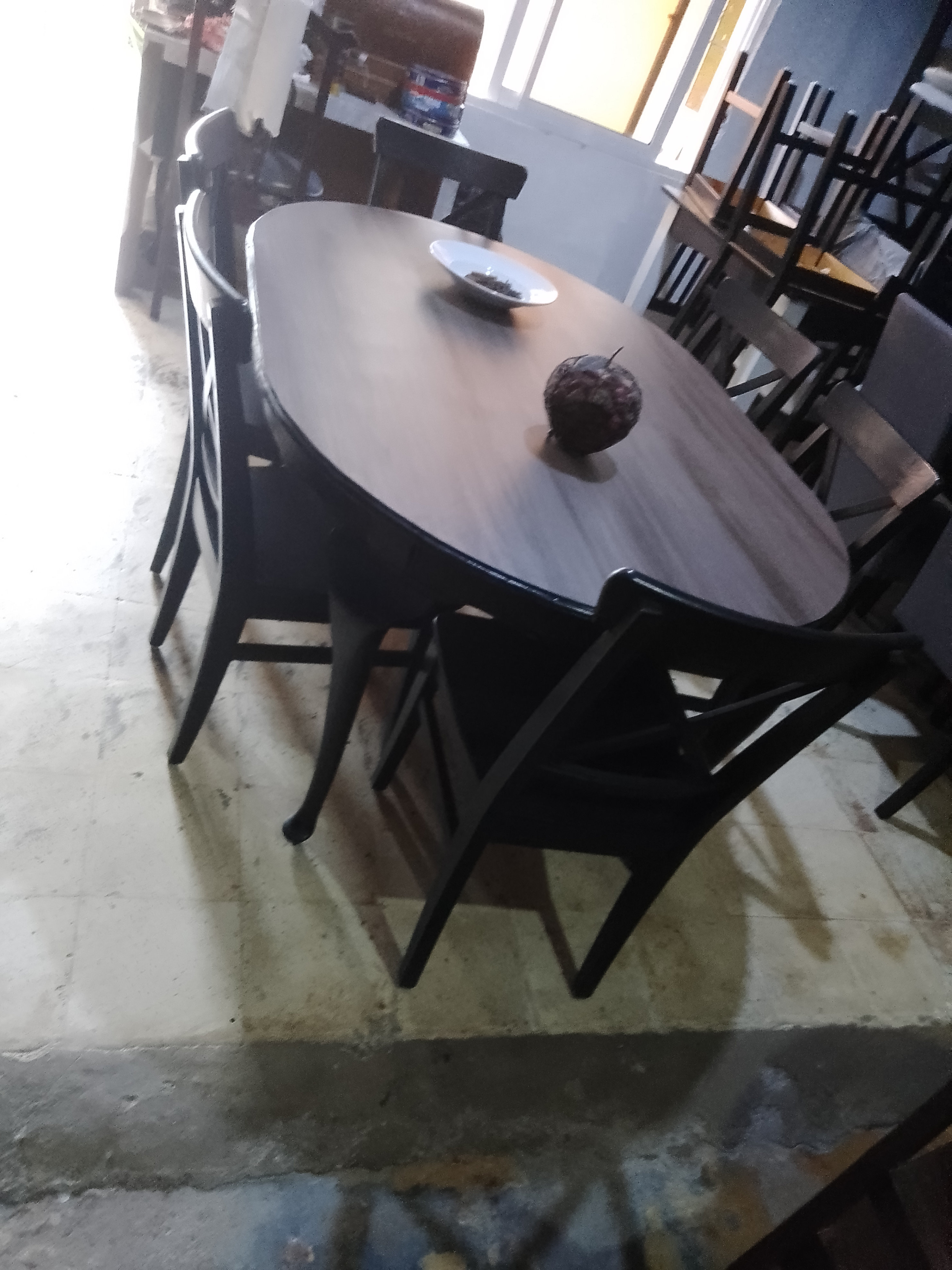 muebles y colchones - comedor usado 6 sillas importados ni roto ni flojo bien de pintura  4