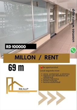 oficinas y locales comerciales - Local en el millon comercial 0