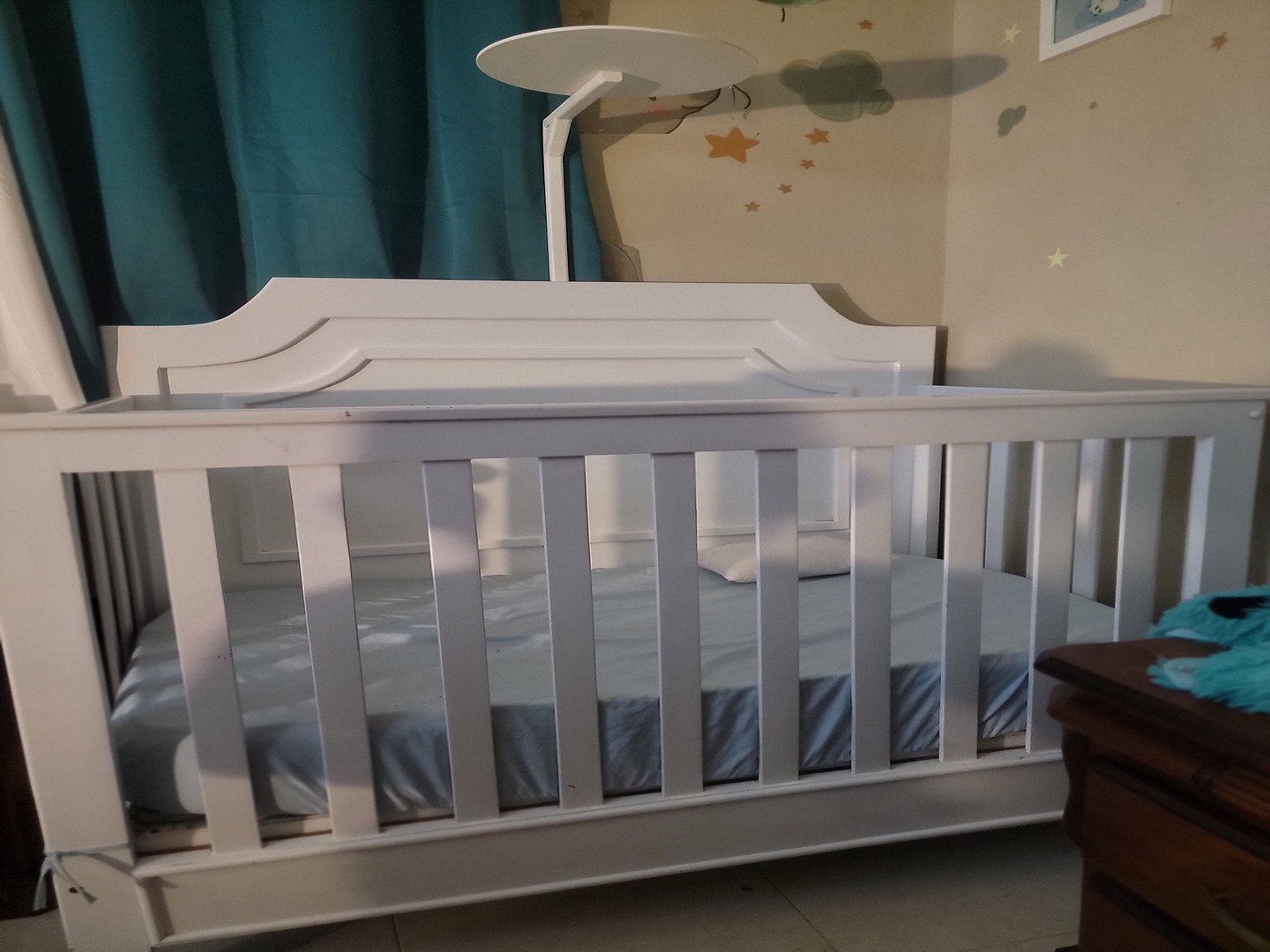 muebles - Cuna con su  cambiador como nueva  2