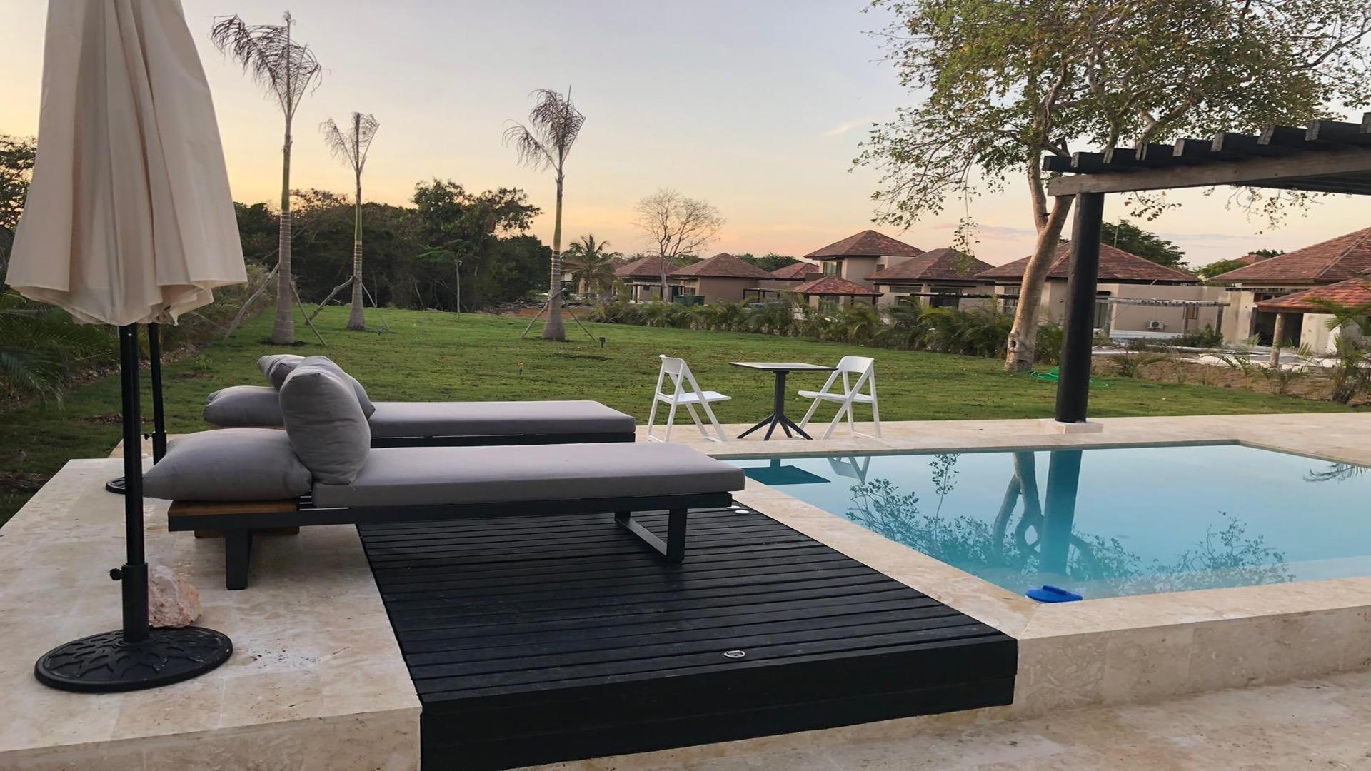 casas vacacionales y villas - Villa disponible para renta a largo y corto plazo en Green Village, Cap Cana 🌴 1