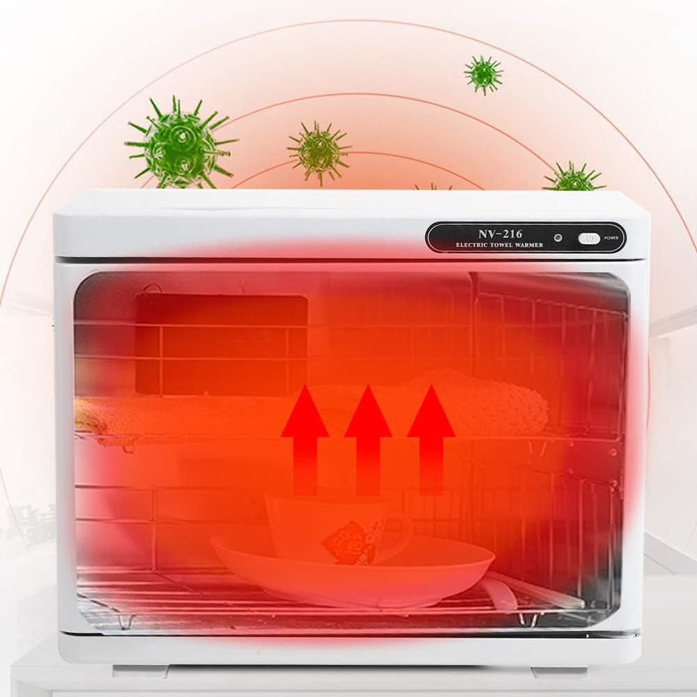 salud y belleza - Esterilizador de Toallas y Herramientas 2 En 1, Calor  y Luz UV. 3