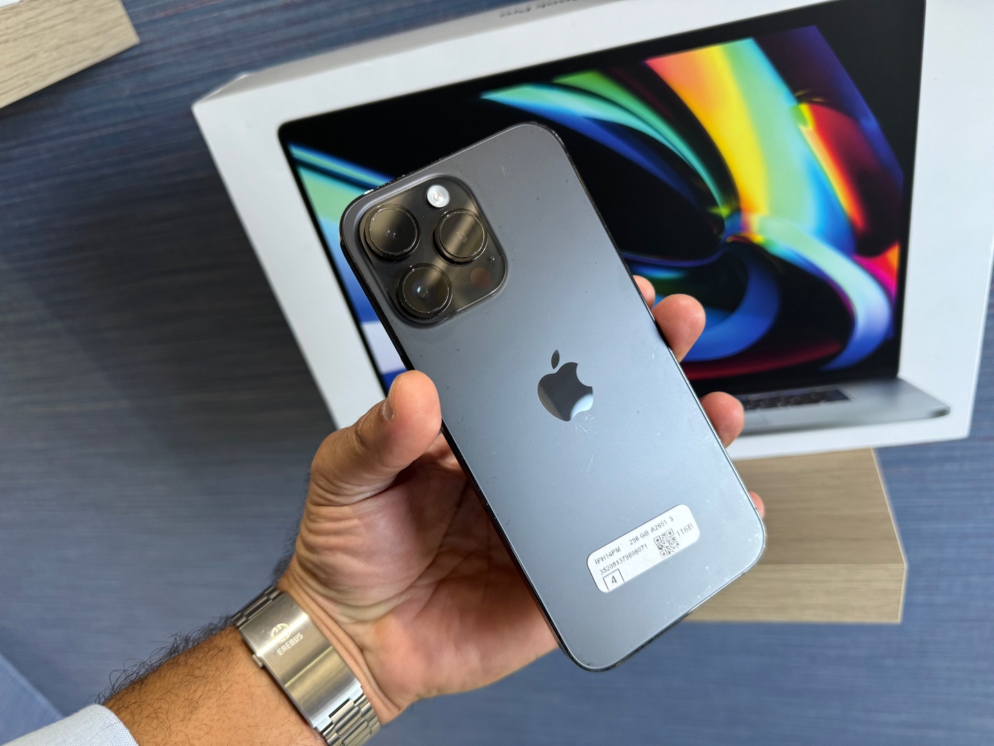 celulares y tabletas - iPhone 14 Pro Max 128GB Como Nuevo, Desbloqueado, Garantía $ 47,800 NEG