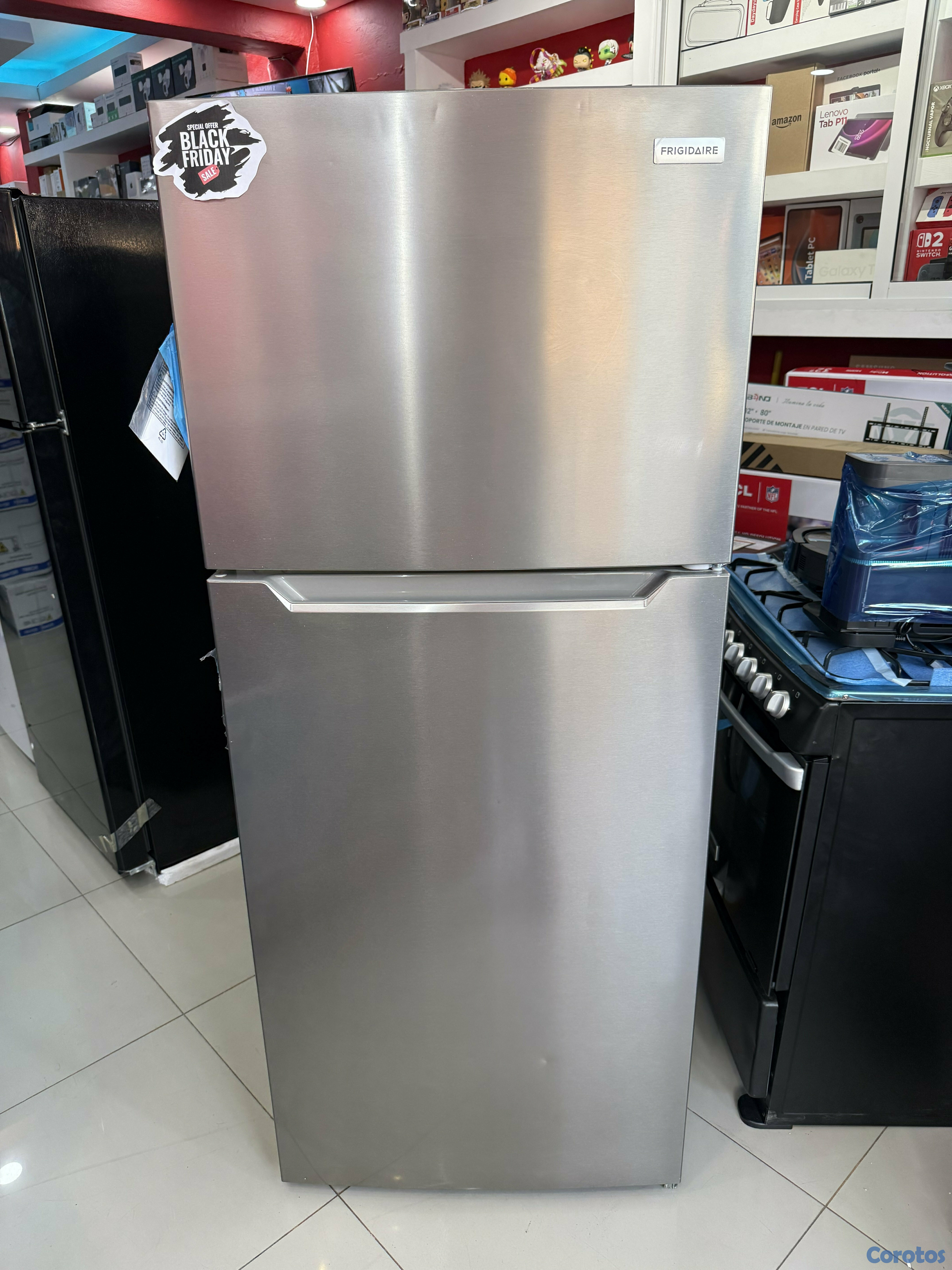 electrodomesticos - Nevera Frigidaire Gris Nueva 1