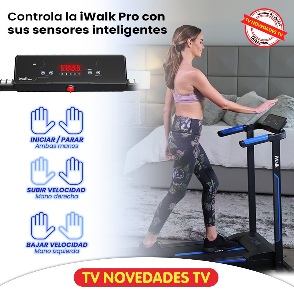 deportes - CAMINADORA ELECTRICA PLEGABLE I WALK 4