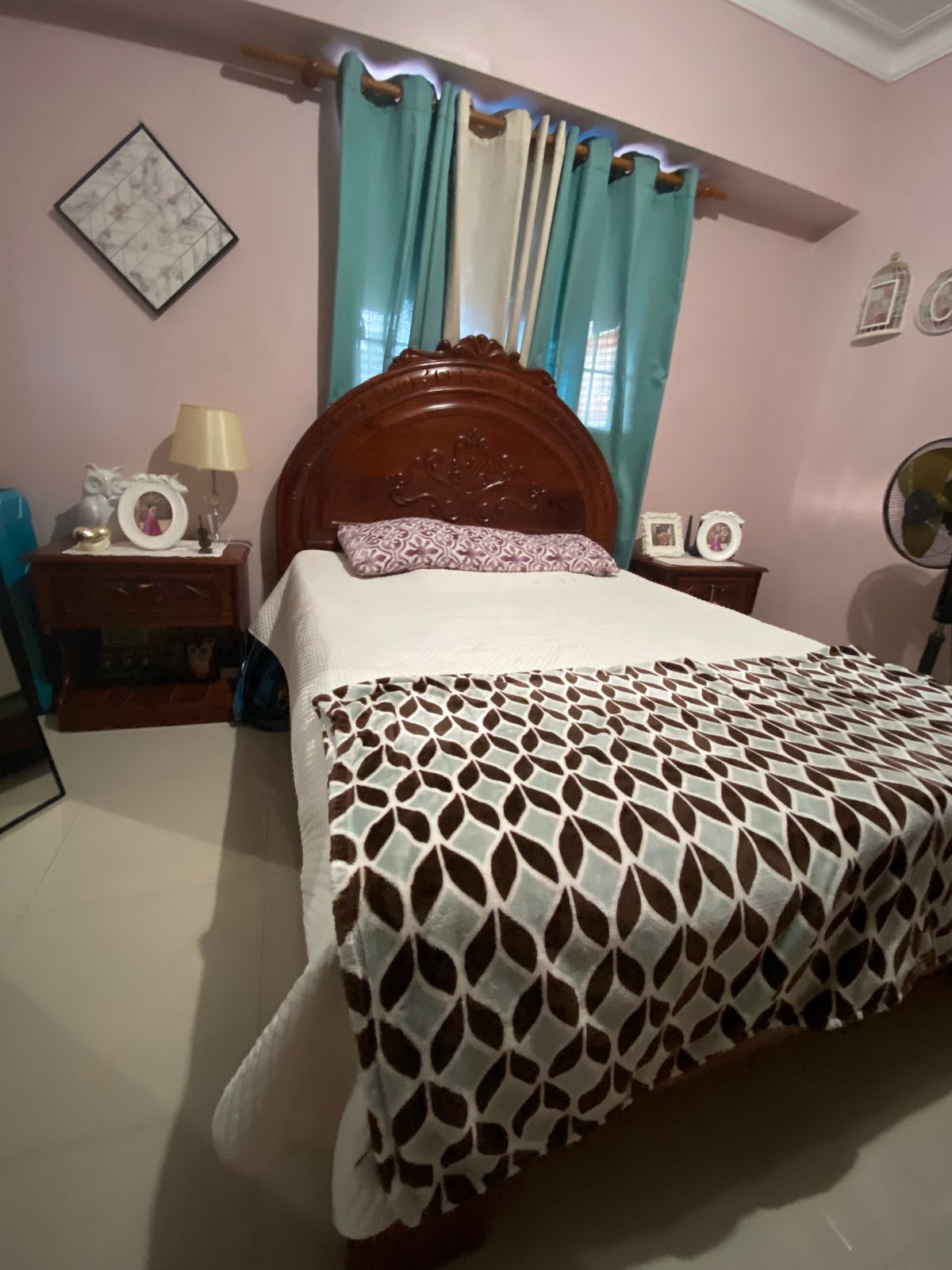 muebles y colchones - Juego de habitación en caoba 100% 1
