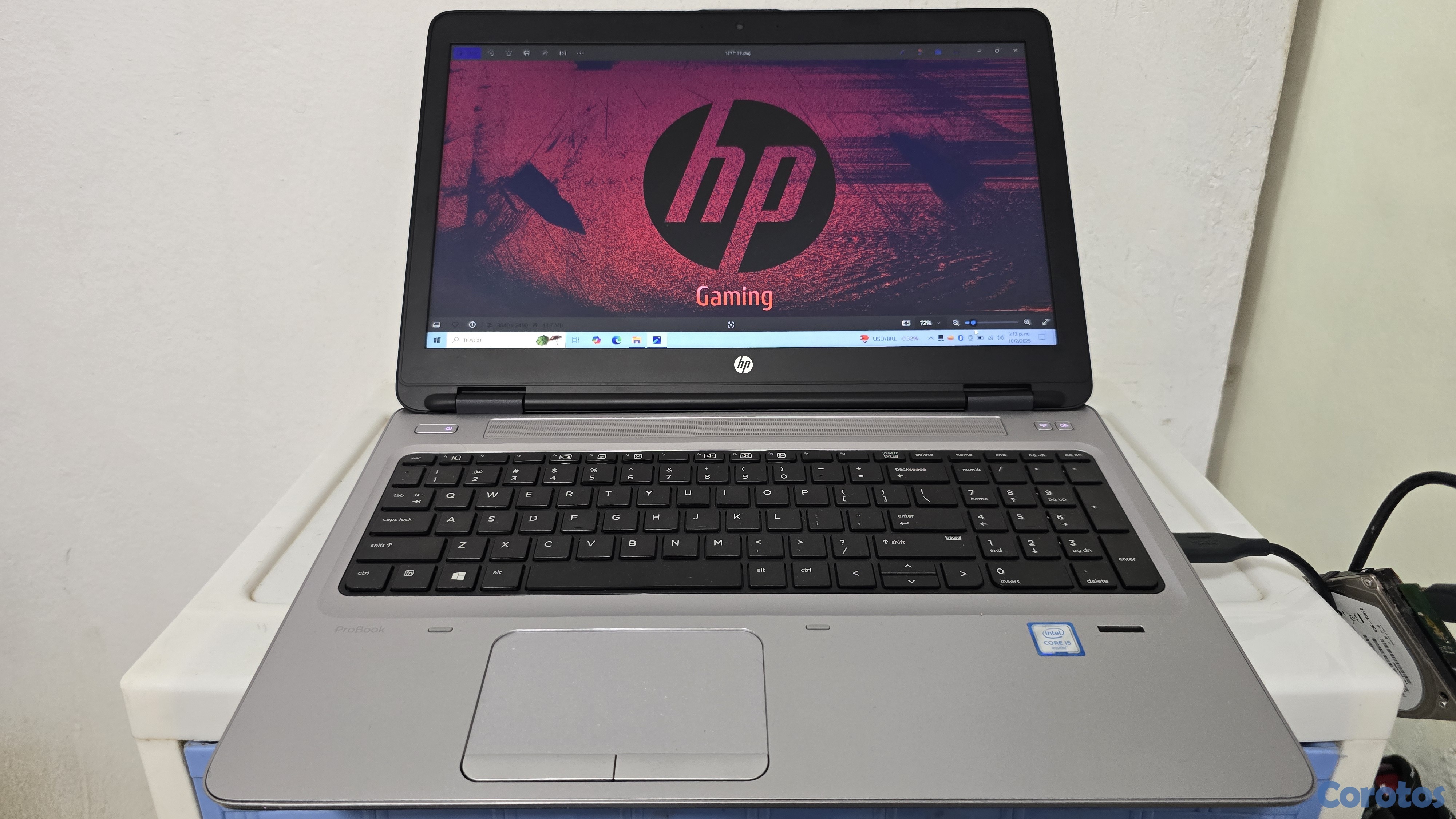 computadoras y laptops - laptop hp 17 Pulg Core i5 Ram 12gb ddr4 Disco 656gb Solido Wifi Bluetoth  1