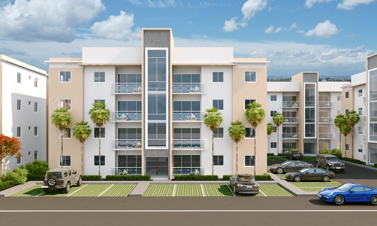 apartamentos - Apartamento de venta en planos, Autopista Duarte 2