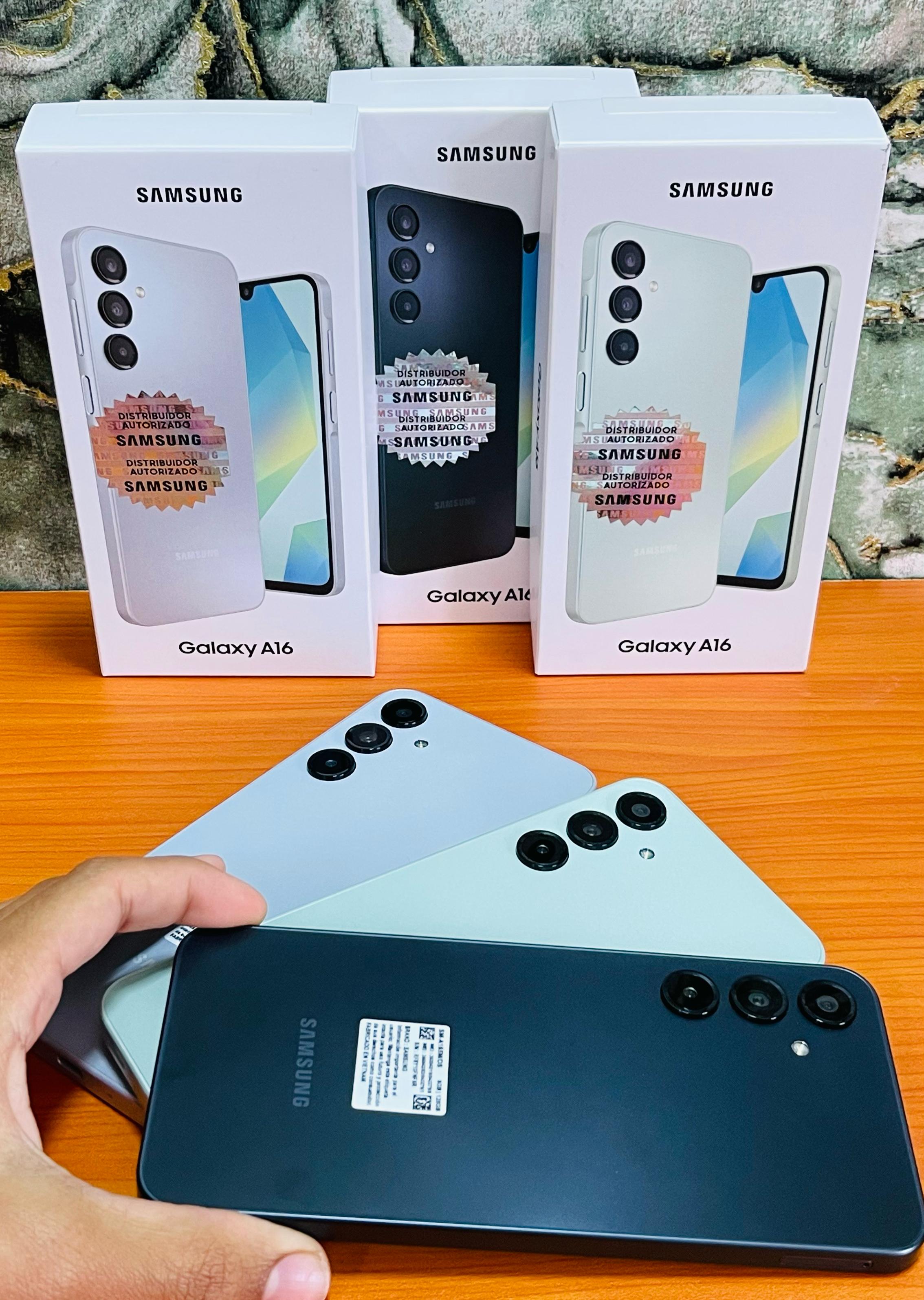 celulares y tabletas - Samsung galaxy A16 con 128gb de almacenamiento y 6gb de ram  0