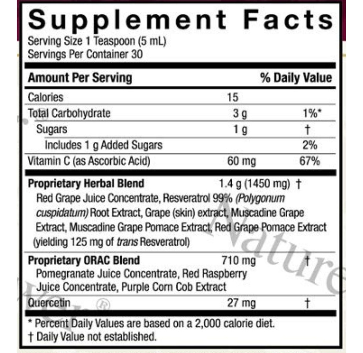 Salud y Equipamiento Médico - Resveratrol Liquido Sin Alcohol 1