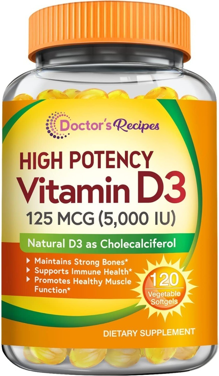 Salud y Equipamiento Médico - Vitamina D3 Doctor S Recipes 0