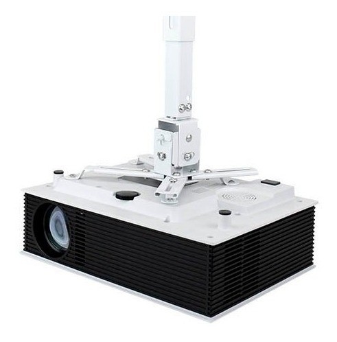 computadoras y laptops - SOPORTE BASE PARA PROYECTOR KLIPX BLANCA DE TECHO  2