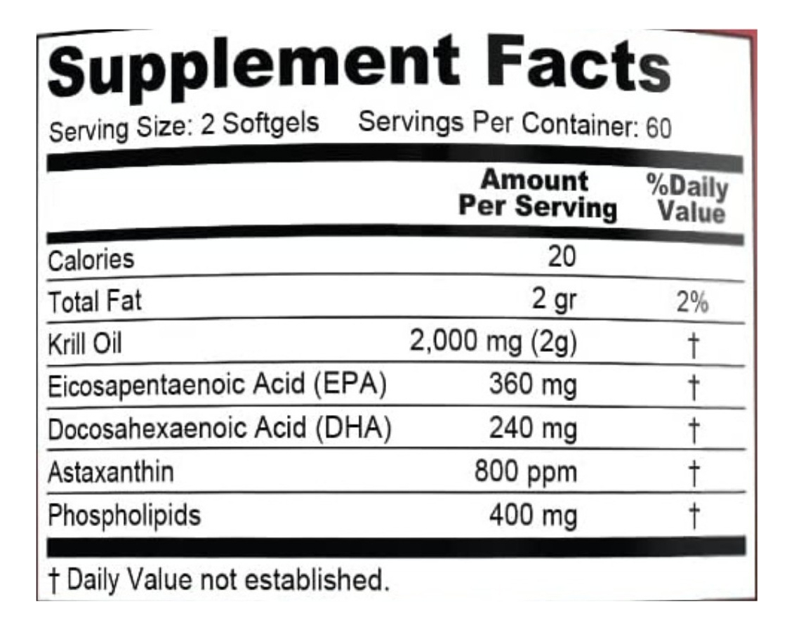 Salud y Equipamiento Médico - Aceite Krill Nusapure 120 Capsulas 1