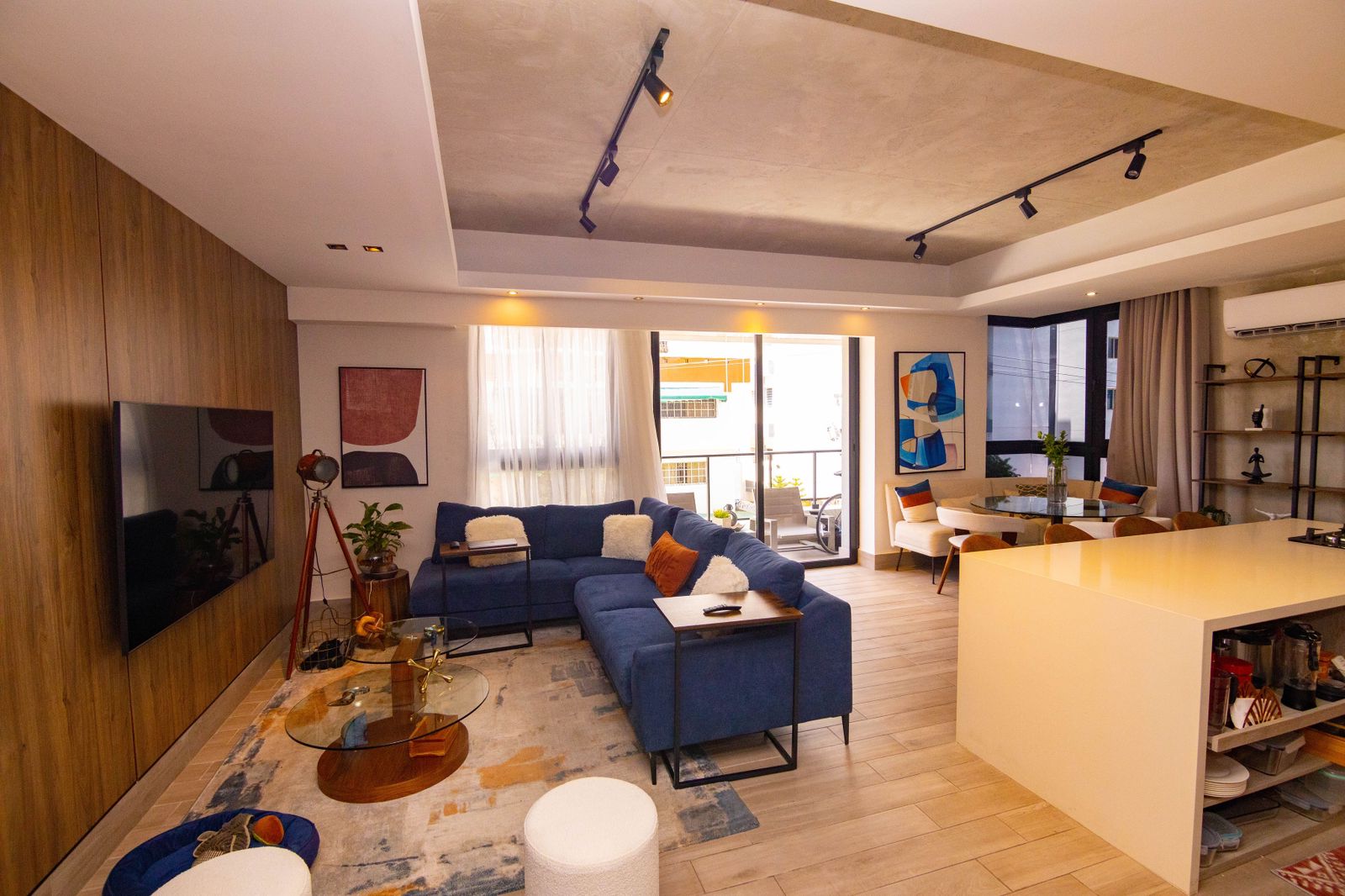 apartamentos - alquiler Bella Vista Apartamento amueblado 3H🛏️2.5B🛀2P🏎️Gym,BBQ Piscina  4
