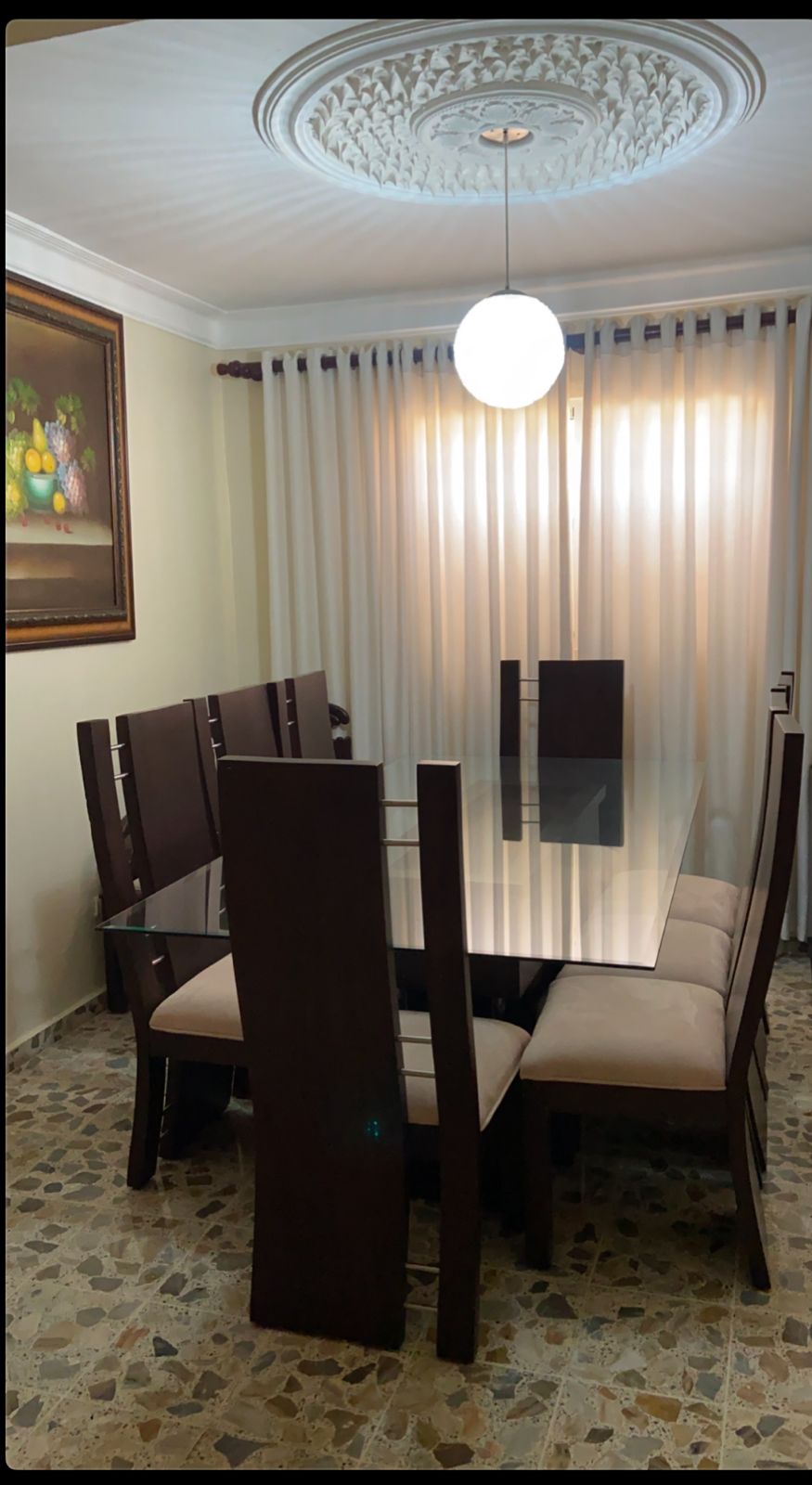 muebles y colchones - Hermoso juego de muebles y comedor de caoba 6