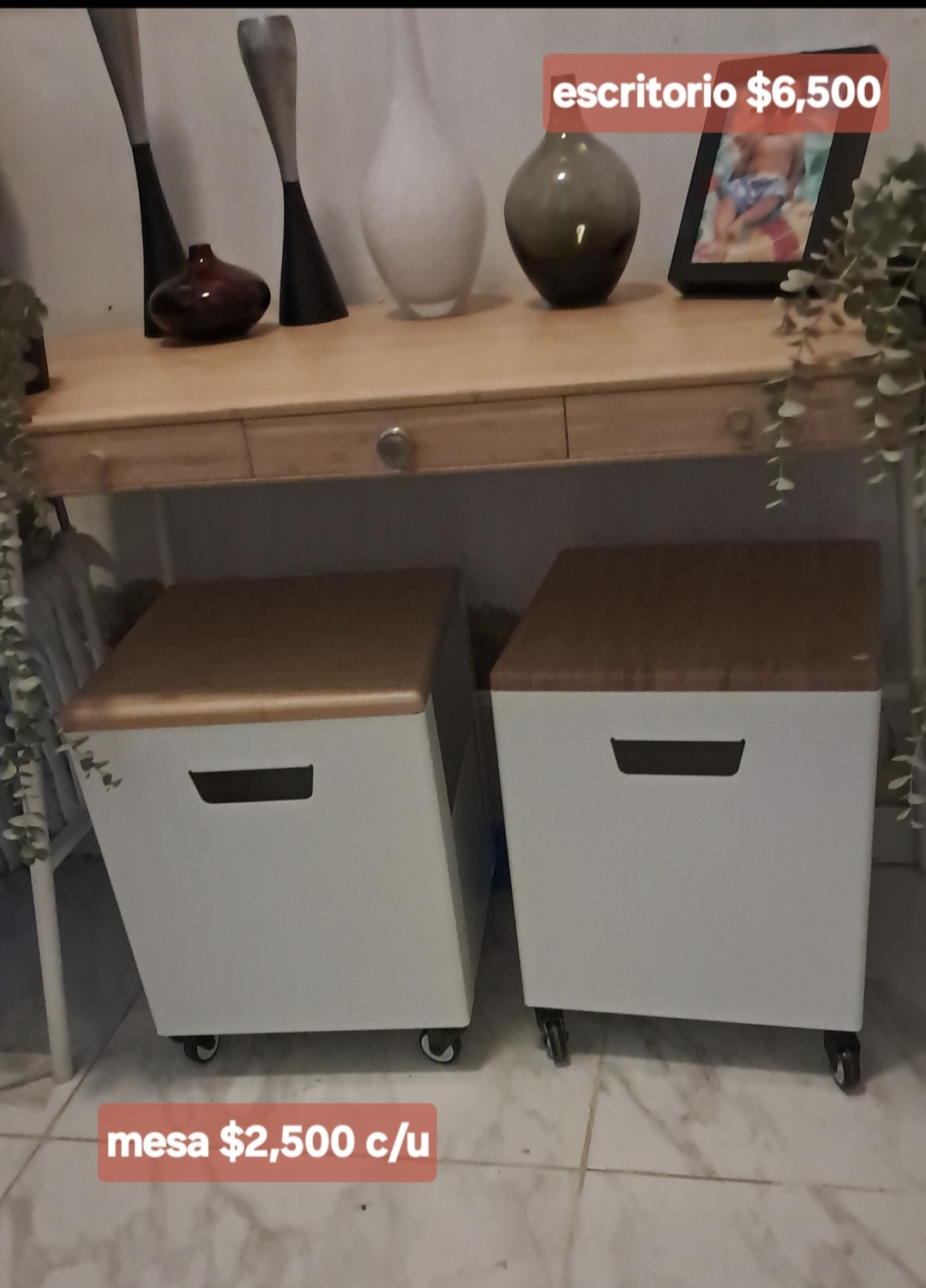 decoración y accesorios - Pequeño comedor para  2 personas  1