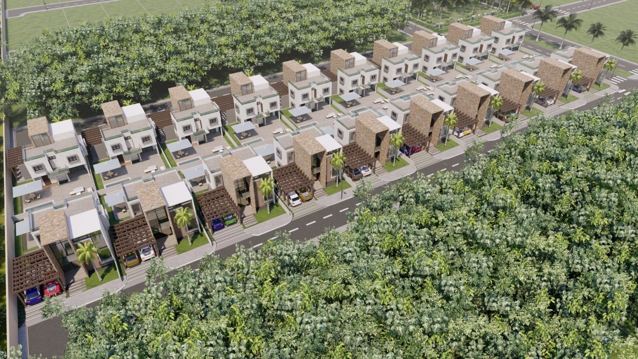 casas vacacionales y villas - Exclusivo proyecto de villas en boca chica Santo Domingo este  1