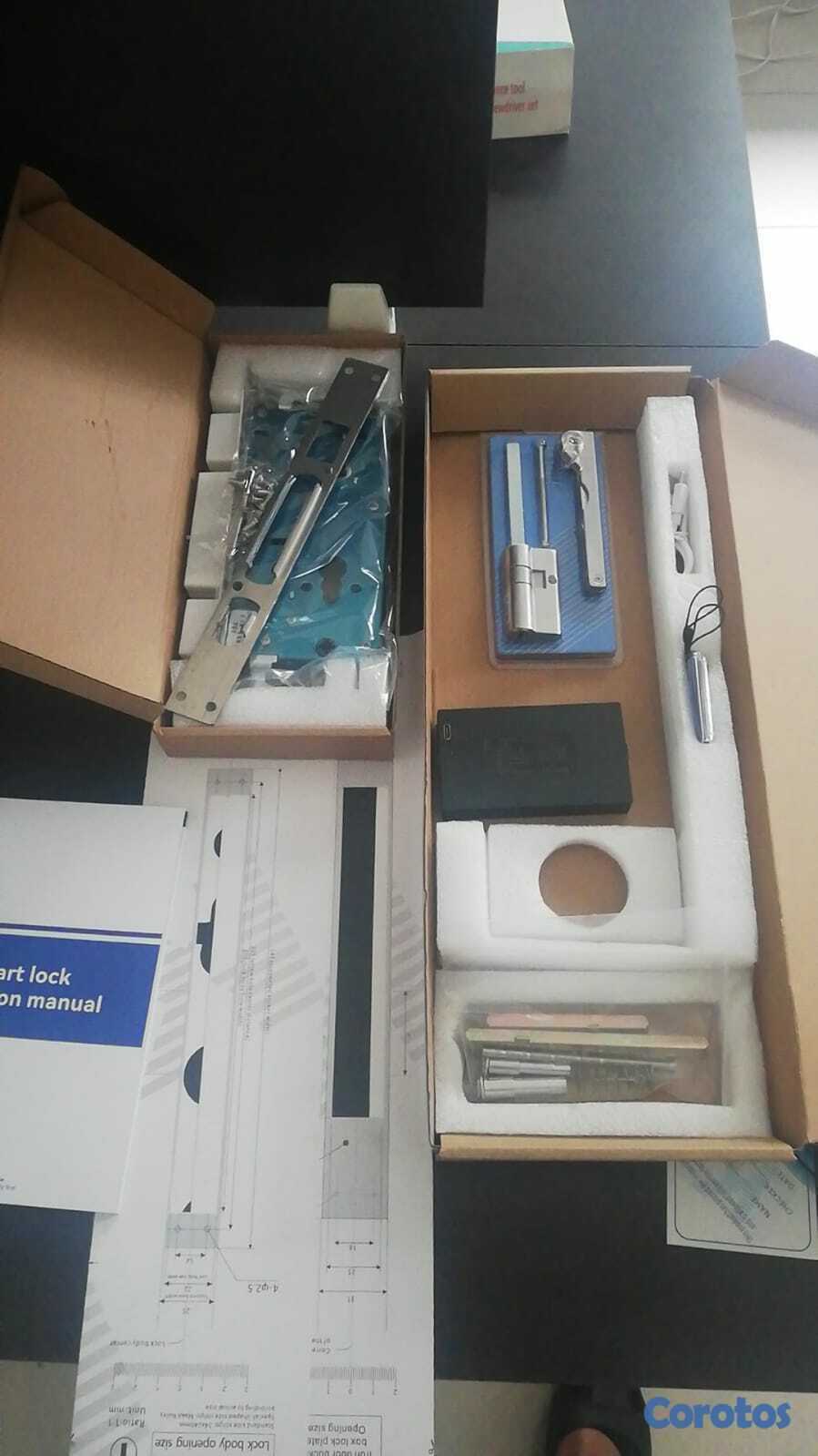 decoración y accesorios - CERRADURA SMART PARA PUERTAS CON CAMARA K-0128 APP 2