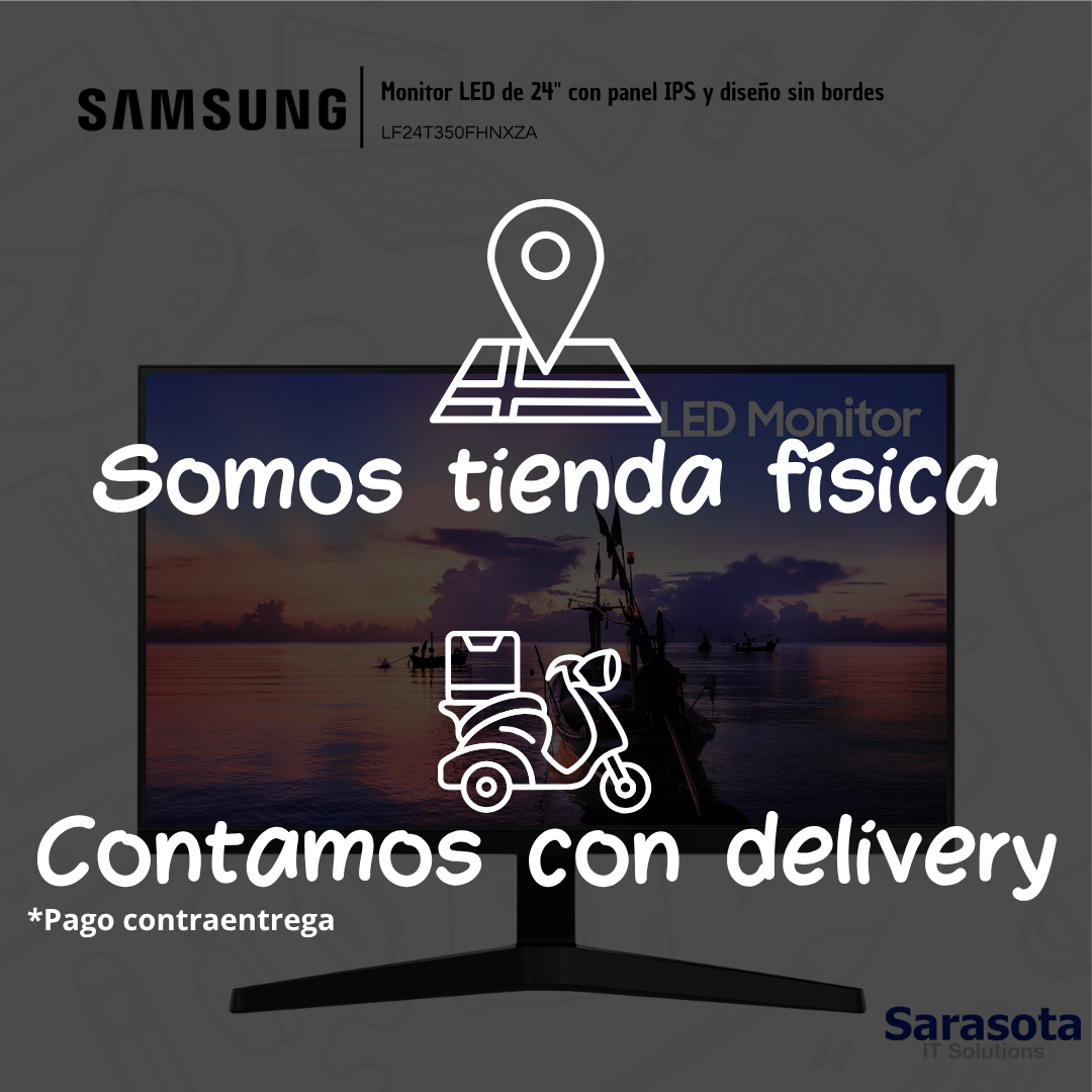 computadoras y laptops - Monitor LED  de 24 con panel IPS y diseño sin bord 2