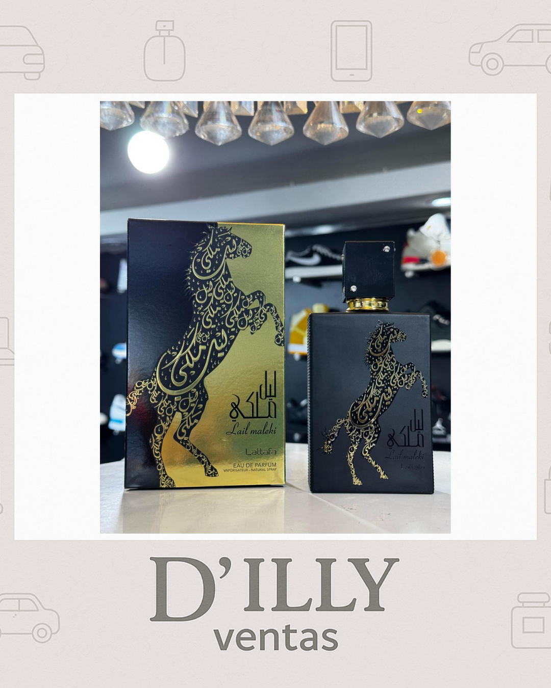 salud y belleza - PERFUME LATAFFA LAIL MALEKY