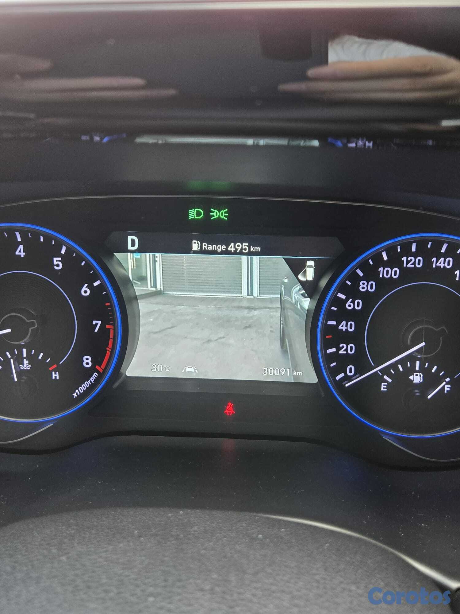 jeepetas y camionetas - HYUNDAI PALISADE 2019 NEGRO GASOLINA 8