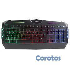 computadoras y laptops - TECLADO GAMING SERIE 5, USB, LED, BACKLIGHTING ,MYO