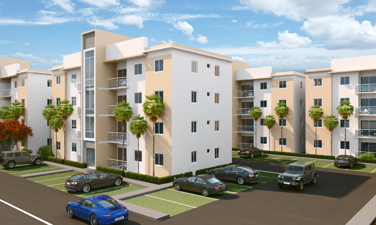 apartamentos - Apartamento de venta en planos, Autopista Duarte 3