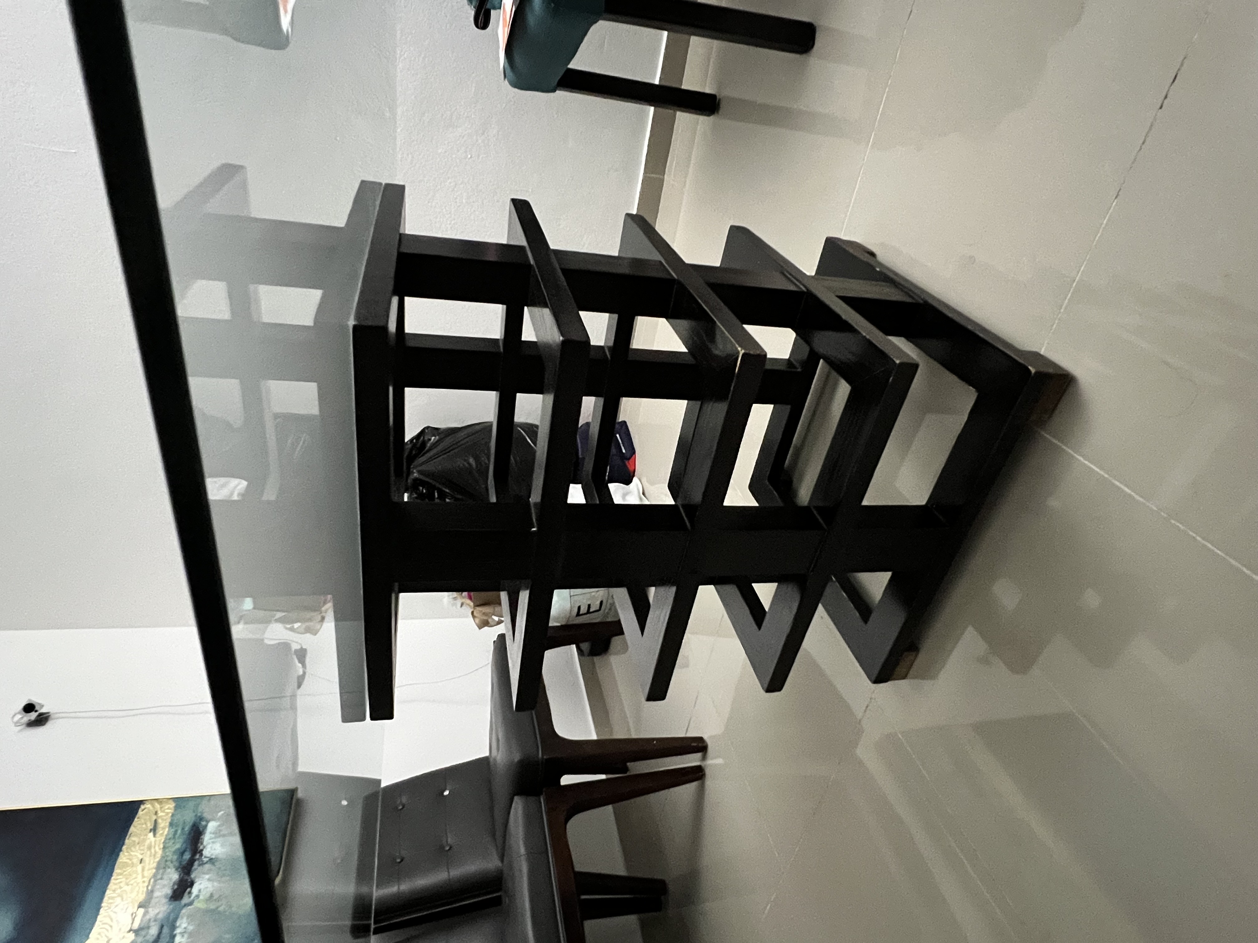 muebles y colchones - De oportunidad! Juego de comedor ILUMEL 6 sillas 54x54 pulgs 8