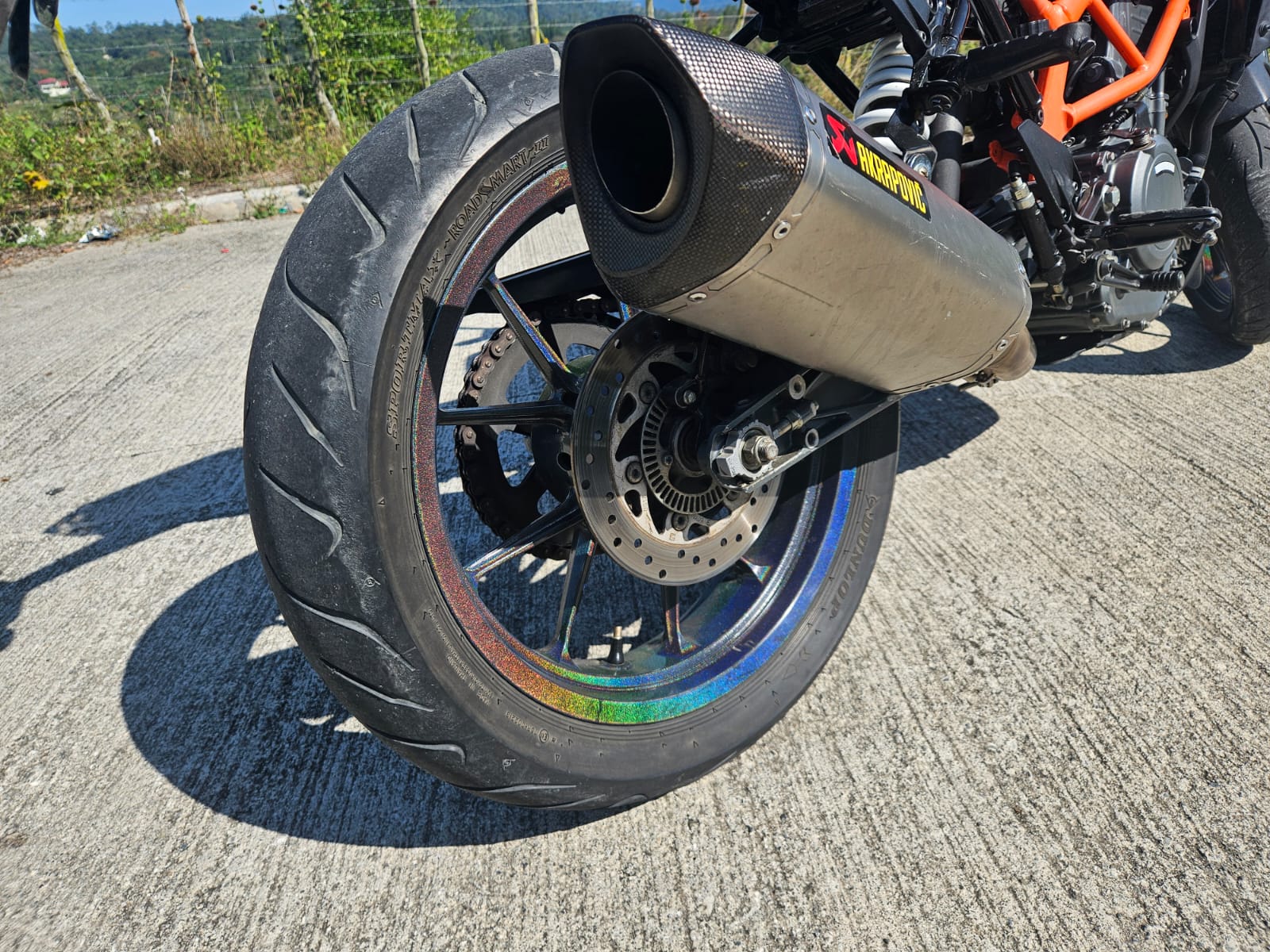 motores y pasolas - KTM DUKE 390 AÑO 2017 3