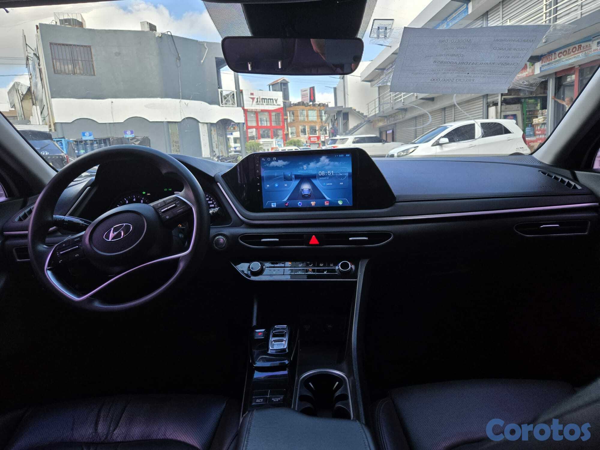 carros - HYUNDAI SONATA DN8 2020 BLANCO 7