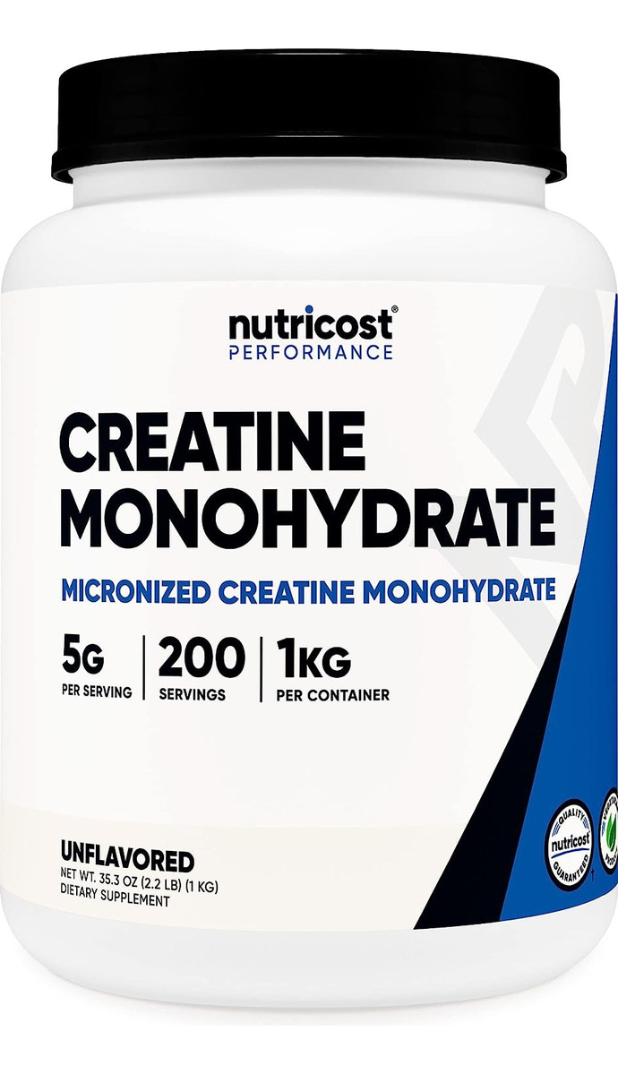 Salud y Equipamiento Médico - Monohidrato De Creatina En Polvo Micronizado -nutricost 0