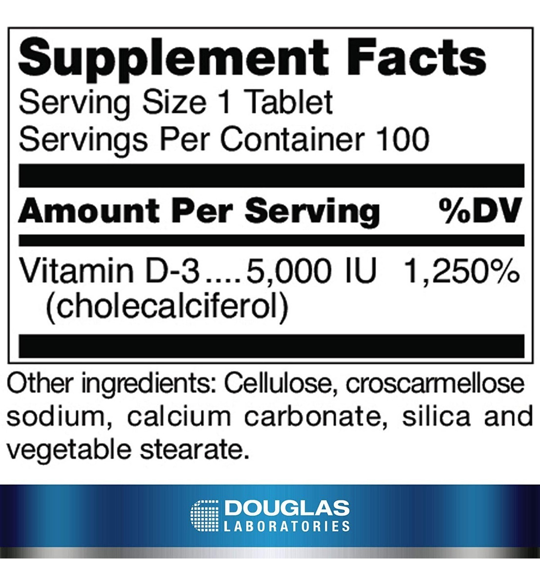 Salud y Equipamiento Médico - Vitamina D3 Douglas Laboratories 1