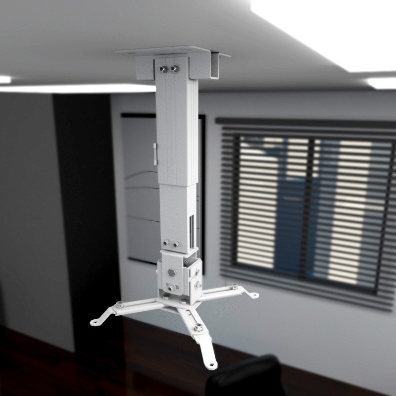 computadoras y laptops - SOPORTE BASE PARA PROYECTOR KLIPX BLANCA DE TECHO  3