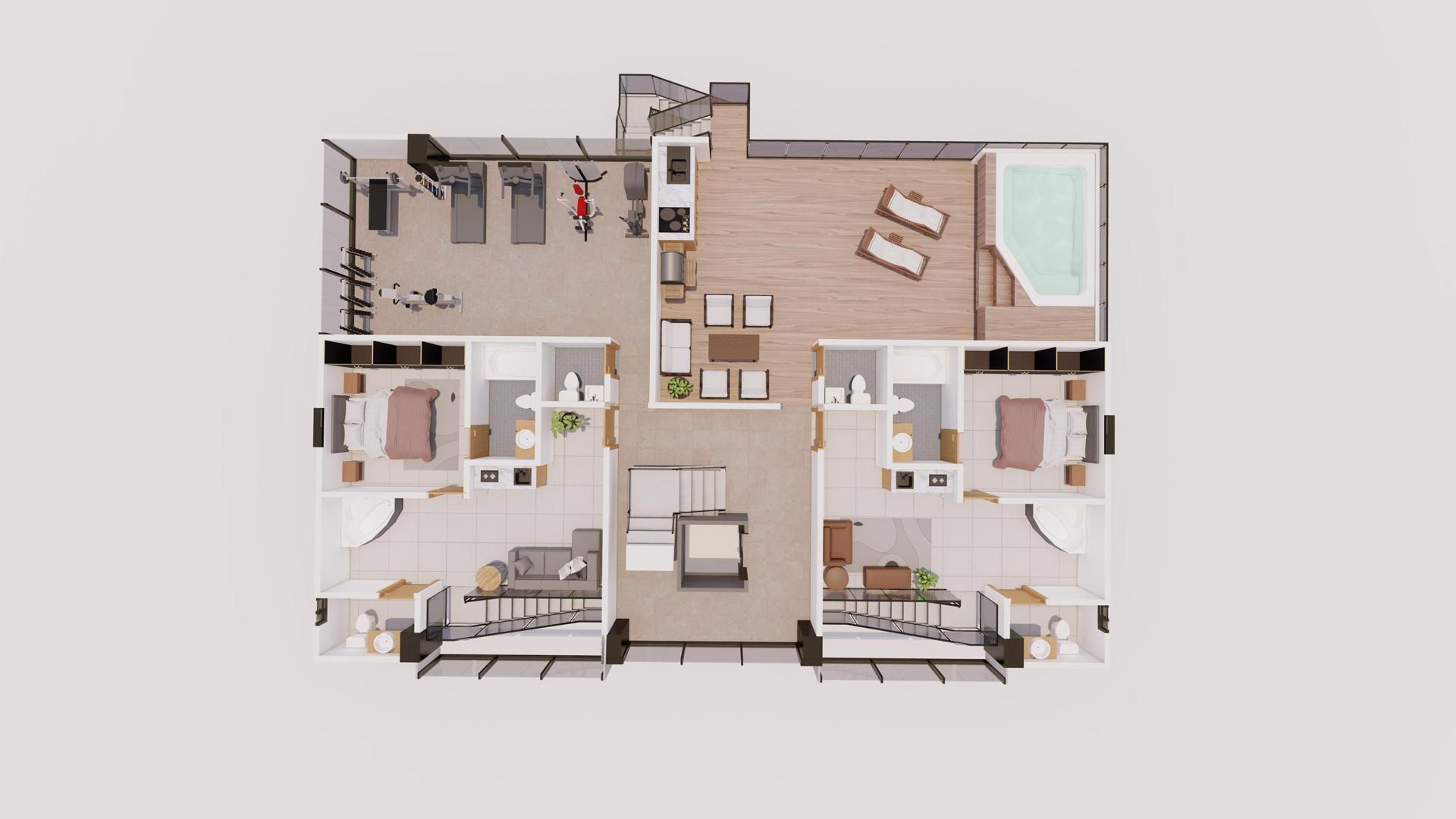 apartamentos - TORRE LIGINICO – EXCLUSIVIDAD EN EL EMBRUJO III 7