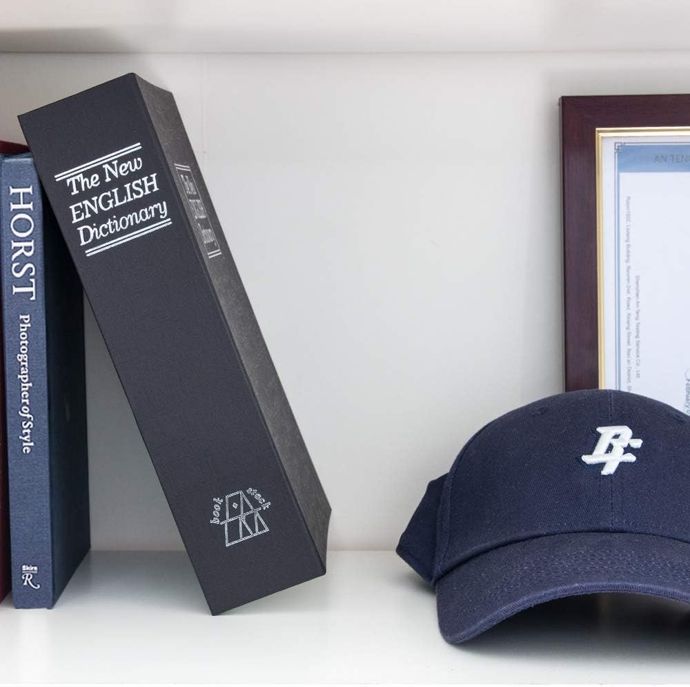 hobby y coleccion - Caja fuerte libro secreto con cerradura de llave, seguridad 2