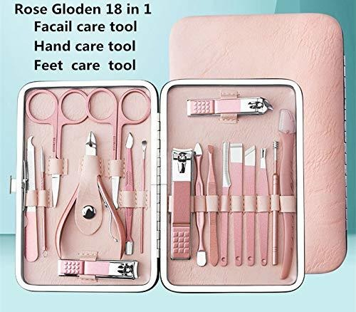 Salud y Equipamiento Médico - Kit De Pedicura Para Mujeres De 18 Piezas 1
