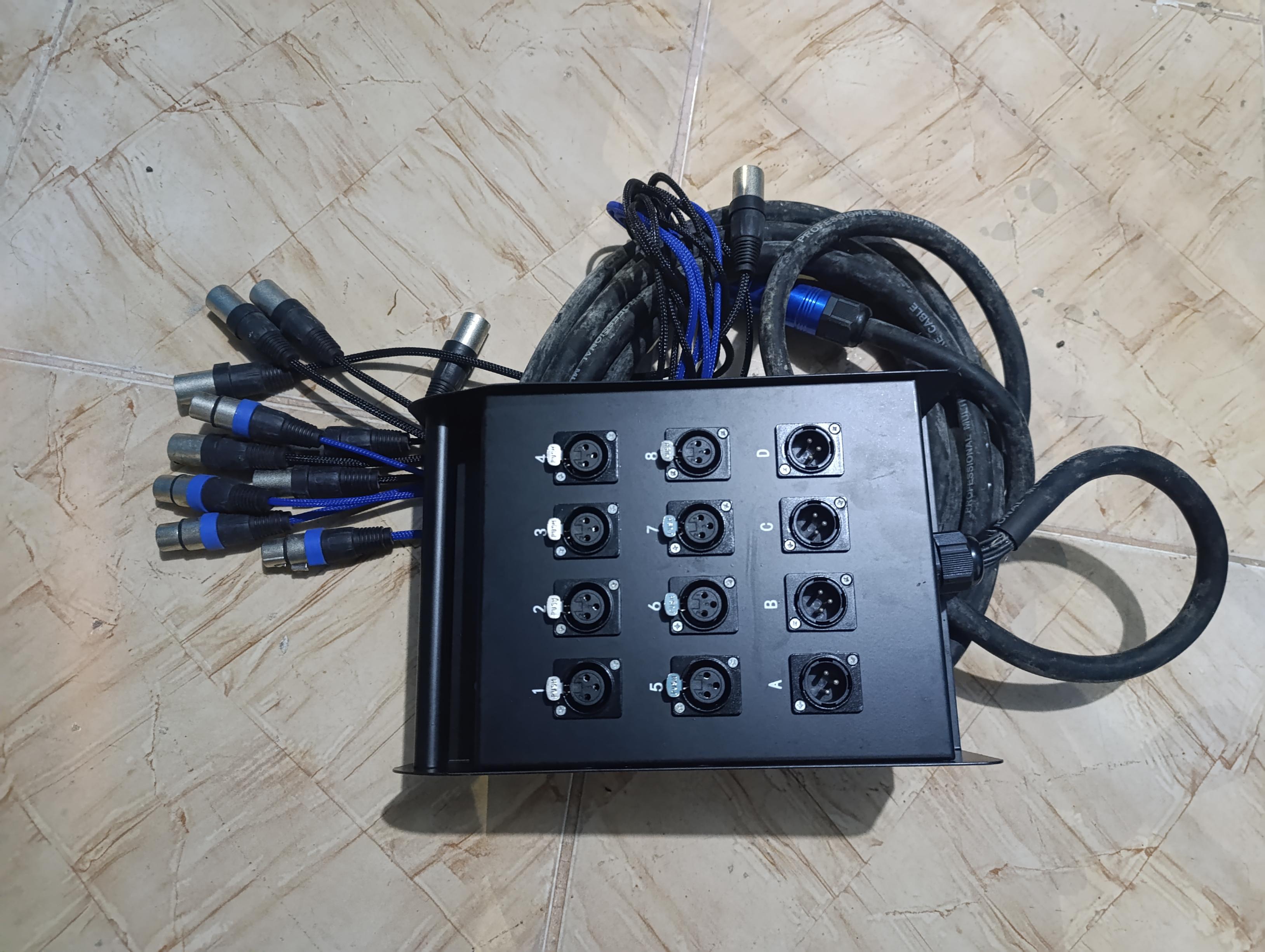 camaras y audio - Meduza de audio DJ PRO 8x4 25' 0