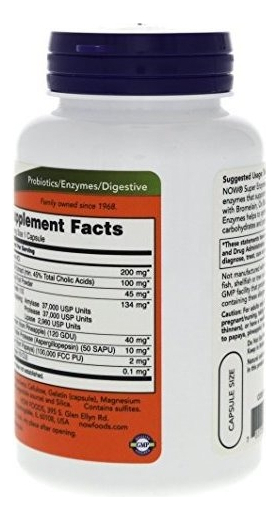 Salud y Equipamiento Médico - Alimentos Super Enzimas - 90 Capsulas 3