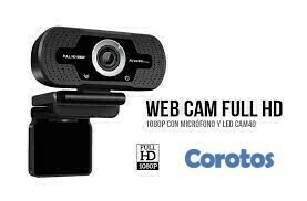 computadoras y laptops - CAMARA WEB ARGOM CAM40 - FULL HD, 1080P MICRÓFONO INTEGRADO CON REDUCCION RUIDO 1
