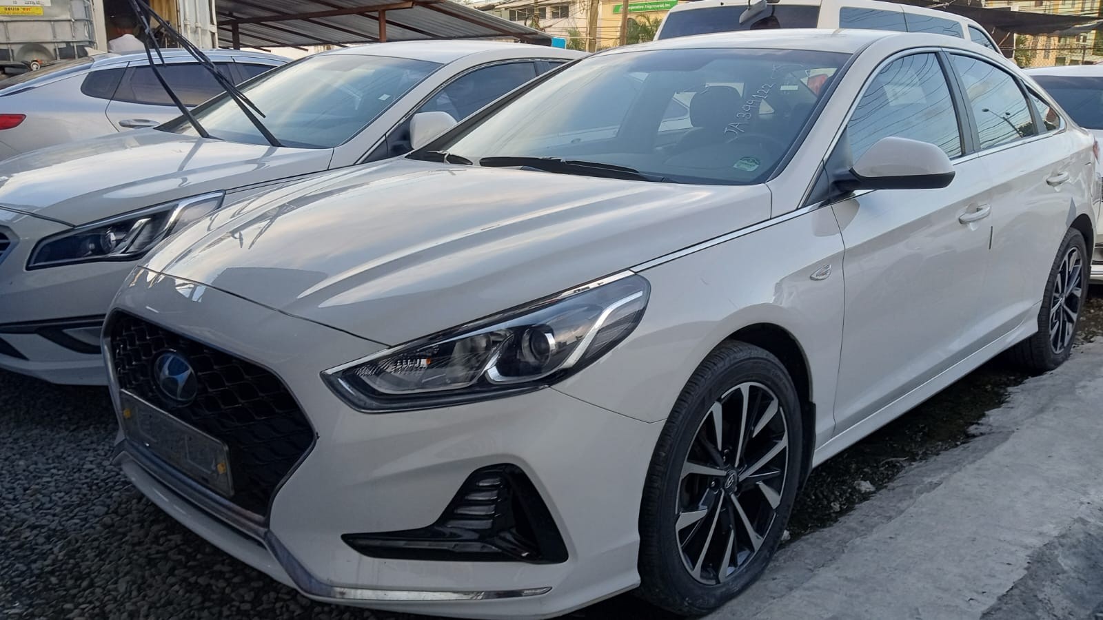 carros - HYUNDAI SONATA LF NEW RISE 2018 BLANCO